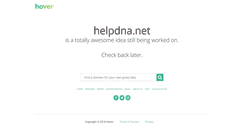 Desktop Screenshot of helpdna.net